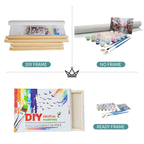 🎨 Peinture par numéros - MaestroColor (Munch, Vincent van Gogh, Klimt) - - peinture par numéro - Cadeau, Noël, Anniversaire, Original - Atelier Atypique