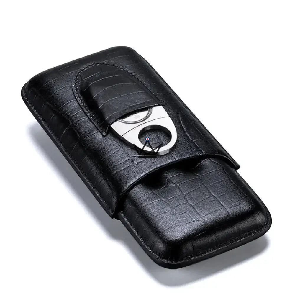 Étui Cigare En Cuir Portable EJ.life Avec Coupe-cigare - Au Quotidien
