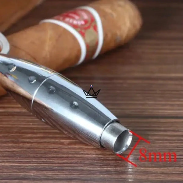 Poinçon à cigare - Silver Bang - - Poincon à cigare - Cadeau, Noël, Anniversaire, Original - Atelier Atypique