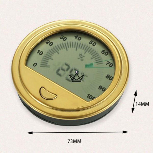 Hygromètre Électronique à Cigares - TESLA - - hygrometre - Cadeau, Noël, Anniversaire, Original - Atelier Atypique