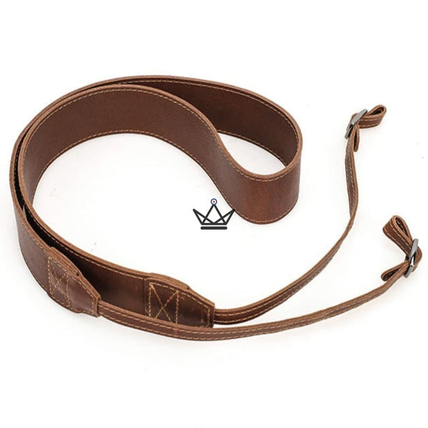 Sangle en Cuir pour Appareil Photo Personnalisable - Voyageur Nomade - - sangle personnalisable - Cadeau, Noël, Anniversaire, Original - Atelier Atypique