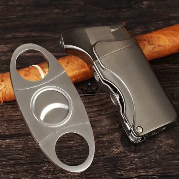 Cave à cigare de voyage en cuir - COHIBA STYLE - - Cave à cigare TOP - Cadeau, Noël, Anniversaire, Original - Atelier Atypique