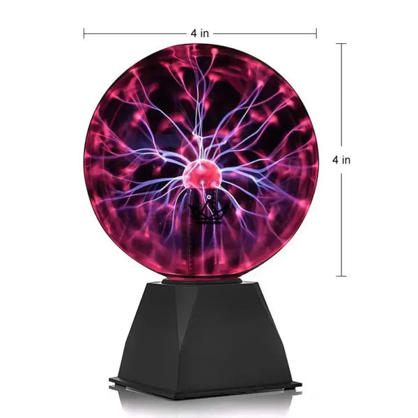Lampe plasma tactile, boule plasma 10 à 20 cm — FULGUR, S