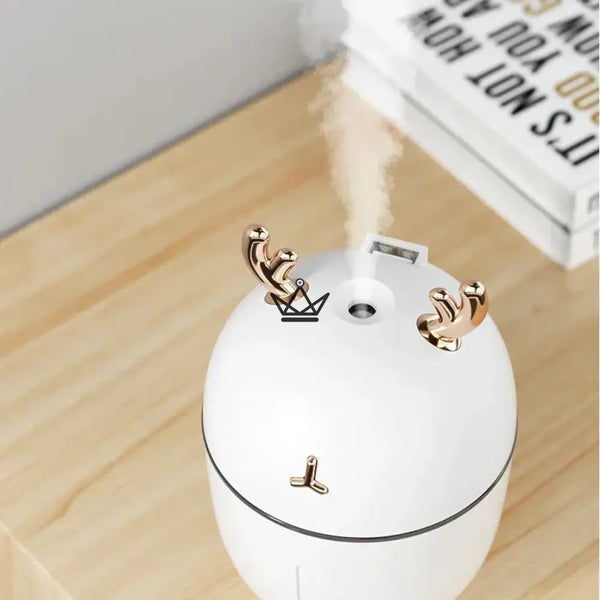 YAKO Aroma-Diffuser – Kleines LED-Reh, 3 Farben – 3/8