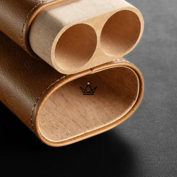 Etui à cigares et Coupe-Cigare - MIRLOS WOOD - - etui cigare - Cadeau, Noël, Anniversaire, Original, Fête des pères, fête des mères - Atelier Atypique