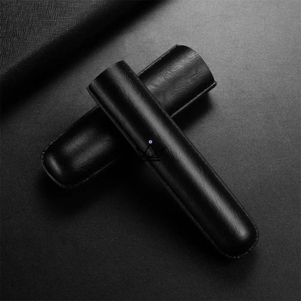 Étui à cigare individuel en cuir de vachette télescopique — SOLITAIRE – 4/30