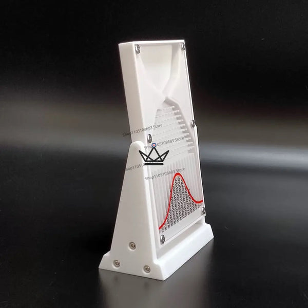 Galton-Brett Normalverteilung, mathematisches Büroobjekt – QUINCUNX