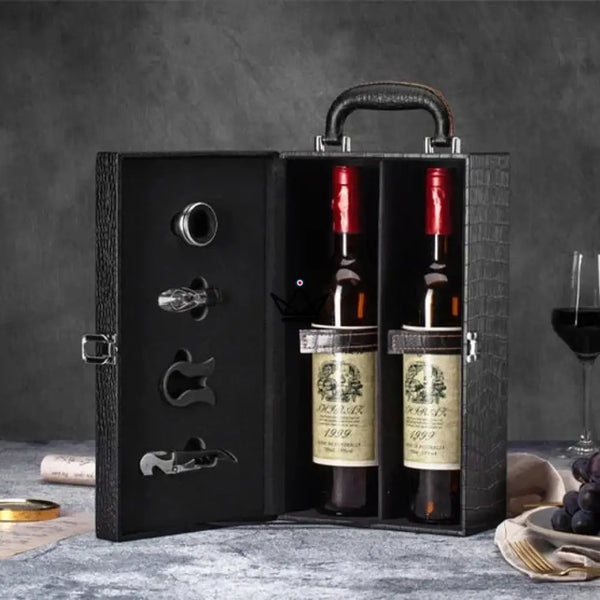 Coffret 2 bouteilles de vin avec accessoires de sommelier — SOMMELIER – 12/13