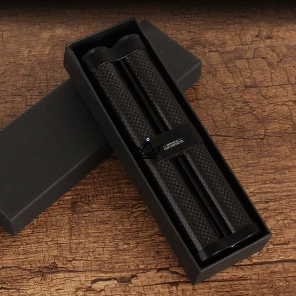 Étui à Cigares en Fibre de Carbone - CARBONITE - - etui cigare - Cadeau, Noël, Anniversaire, Original - Atelier Atypique