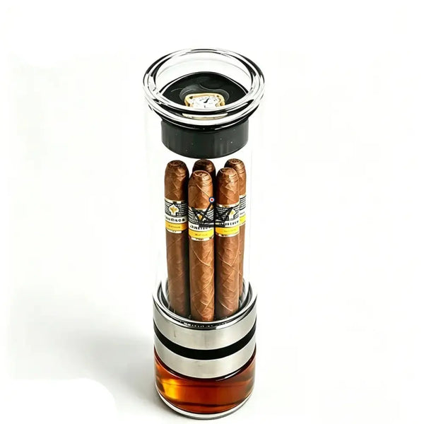 Borosilicate Glass Cigar Infuser 3-5 Cigars - INFUSIO CALICE
