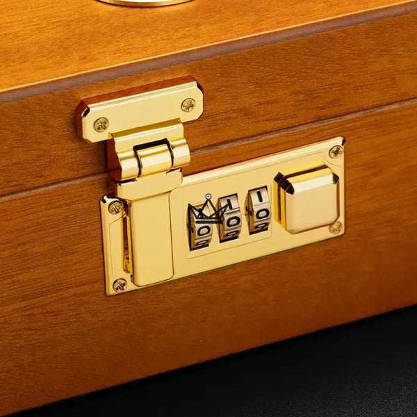 Cave à Cigare - Enigma Style - - cave a cigare - Cadeau, Noël, Anniversaire, Original, Fête des pères, fête des mères - Atelier Atypique