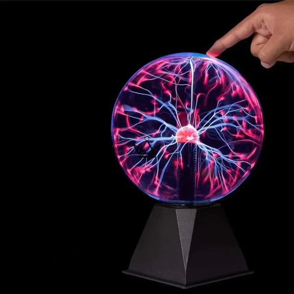 Touch-sensitive plasma lamp, 10 to 20 cm plasma ball - FULGUR