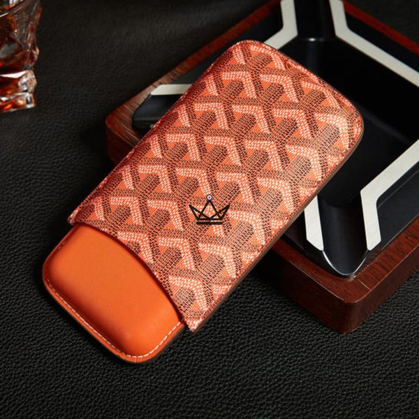 Etui à cigares de luxe - ALPINE - - etui - Cadeau, Noël, Anniversaire, Original, Fête des pères, fête des mères - Atelier Atypique