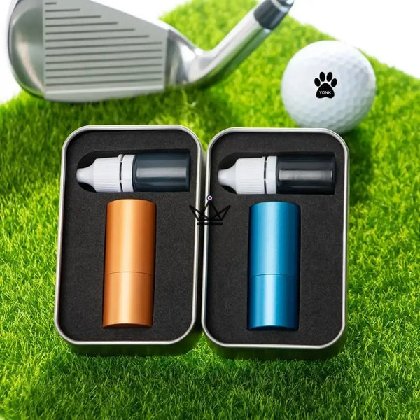 Tampon pour balles de golf personnalisable, monogramme ou logo — PAR – 6/12