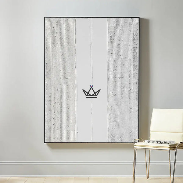 Peinture à l'huile sur toile XXL - Voyageur Textura - - toile - Cadeau, Noël, Anniversaire, Original, Fête des pères, fête des mères - Atelier Atypique