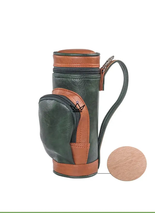 Étui de voyage 8 cigares en forme de sac de golf — FAIRWAY – 6/6
