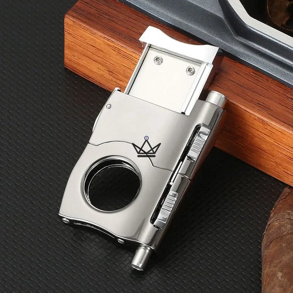 Pack briquet torche et Coupe-cigare - Ignition Pro - - coffret cigare - Cadeau, Noël, Anniversaire, Original - Atelier Atypique