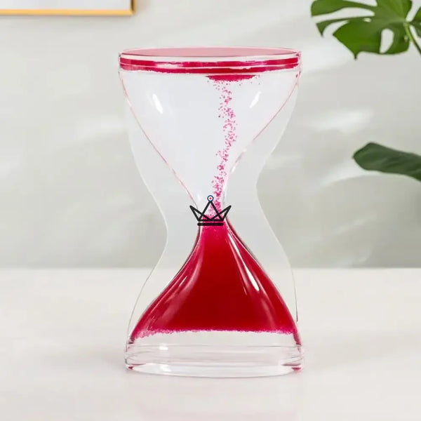 Flüssigkeits-Tropfensanduhr, Anti-Stress-Öltimer — PLUVIA – 4/9