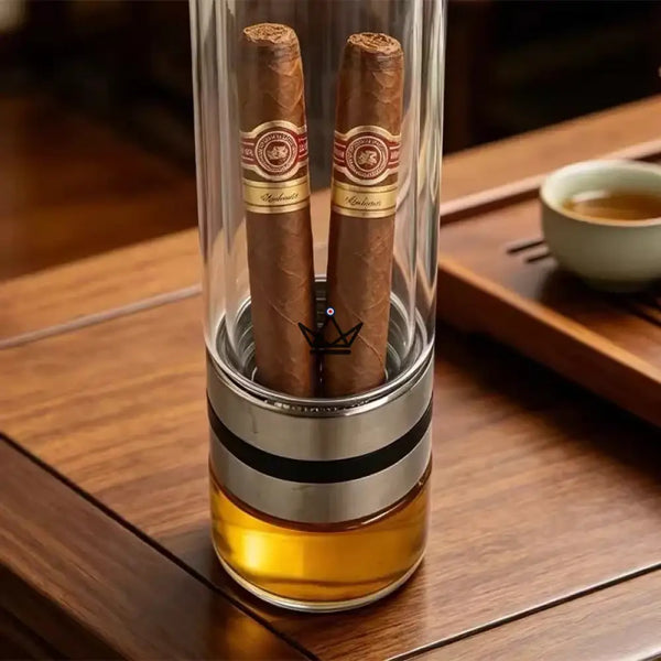 Borosilicate Glass Cigar Infuser 3-5 Cigars - INFUSIO CALICE