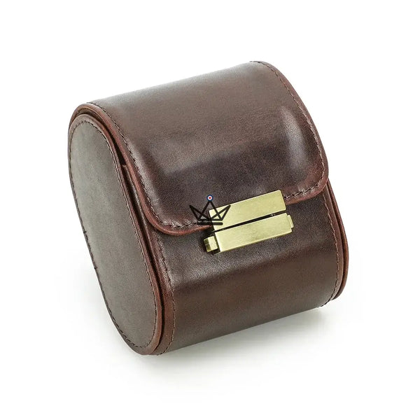 Étui Montre Voyage Cuir Personnalisable 1 à 4 Montres — Voyageur CAPSULE – 13/17