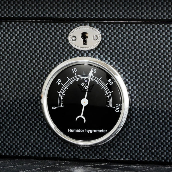 Cave à Cigare - Troubadour Carbone - - Cave à cigare Out - Cadeau, Noël, Anniversaire, Original - Atelier Atypique