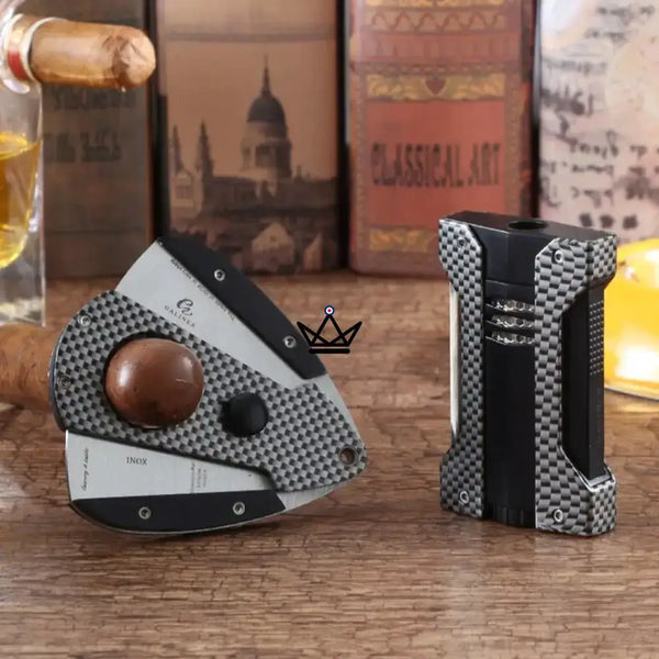 Cave à cigare de voyage en cuir - COHIBA STYLE - - Cave à cigare TOP - Cadeau, Noël, Anniversaire, Original - Atelier Atypique