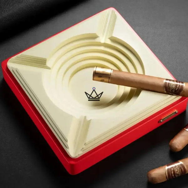 Cendrier à Cigares en Céramique - Edition Radiance Quadra - - cendrier - Cadeau, Noël, Anniversaire, Original, Fête des pères, fête des mères - Atelier Atypique