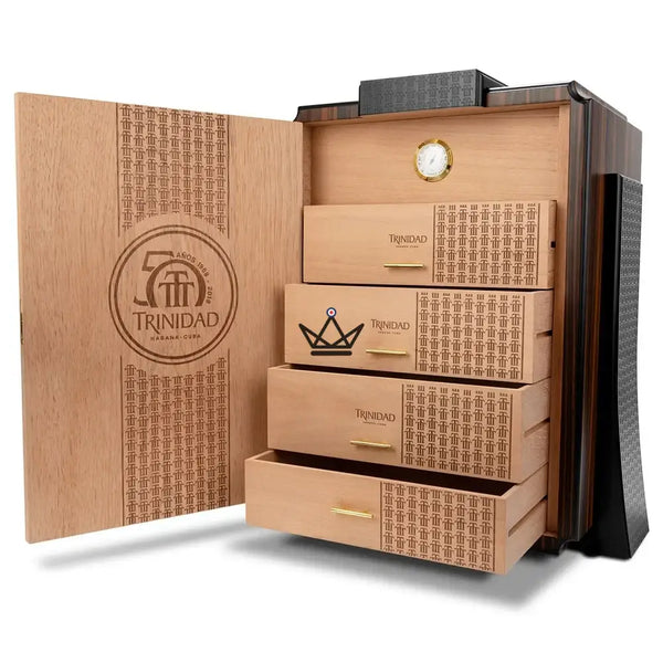 Cave à cigare de Luxe Édition Limitée - Cuban TRINIDAD - - - Cadeau, Noël, Anniversaire, Original, Fête des pères, fête des mères - Atelier Atypique