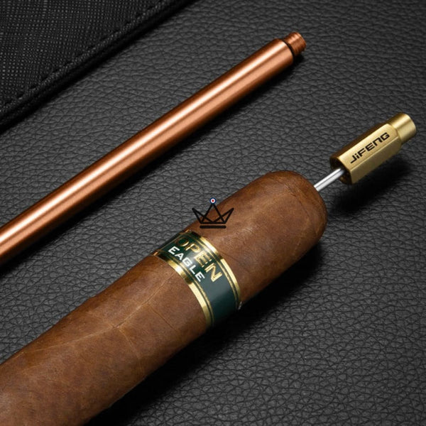 Coffret du Cigare de luxe 10 pièces - Majestic - - Briquet Out - Cadeau, Noël, Anniversaire, Original - Atelier Atypique