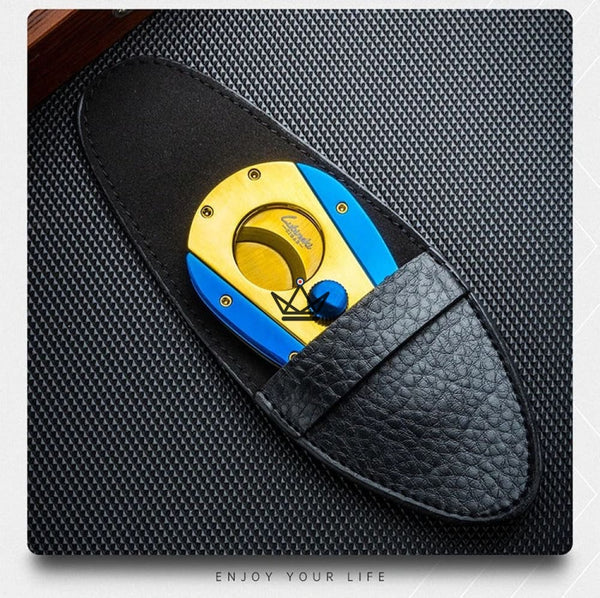 Guillotine-Zigarrenschneider - Azzurro Edition