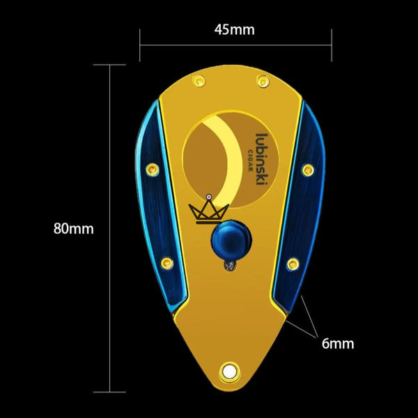 Guillotine-Zigarrenschneider - Azzurro Edition