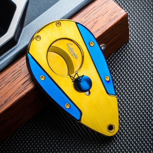 Guillotine-Zigarrenschneider - Azzurro Edition