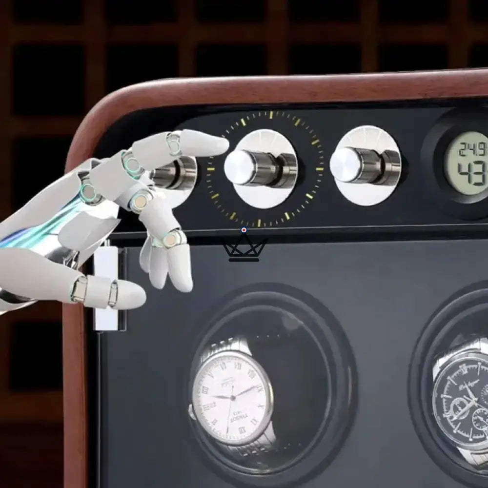 ANWBROAD Remontoir Automatique Pour 4 Montres + 6 Emplacements De