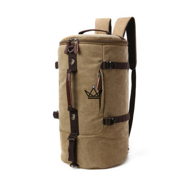 Sac de voyage vintage en toile 3-en-1 — BANDIT, Beige