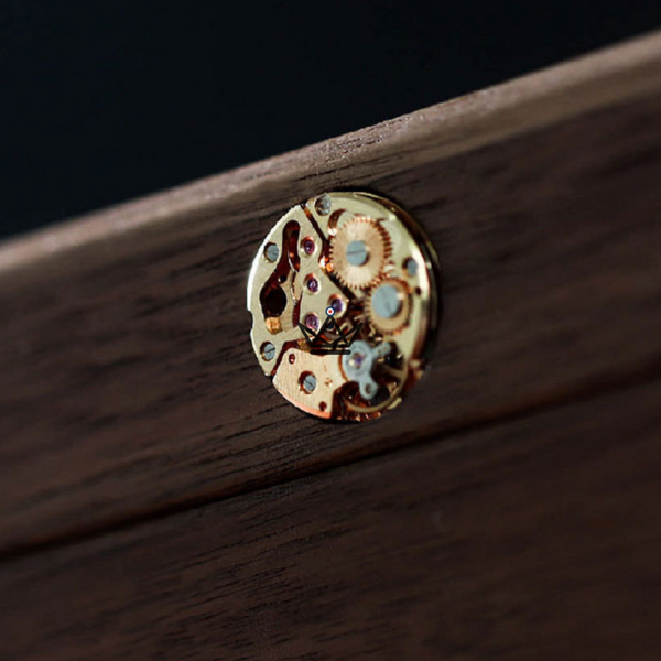 Coffret de rangement pour montre de luxe - Custodia Temporum - - Remontoirs - Cadeau, Noël, Anniversaire, Original - Atelier Atypique