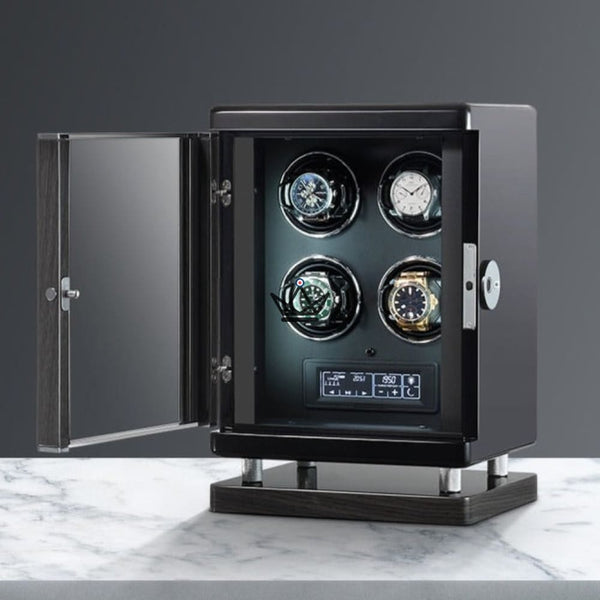 Remontoir pour montres automatiques - Baelish Luxe (Verrouillage empreinte digitale) - - Remontoirs - Cadeau, Noël, Anniversaire, Original Atelier Atypique