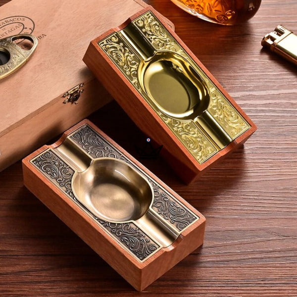 Cendrier à cigare - Arabesque Duo - - cendrier - Cadeau, Noël, Anniversaire, Original - Atelier Atypique