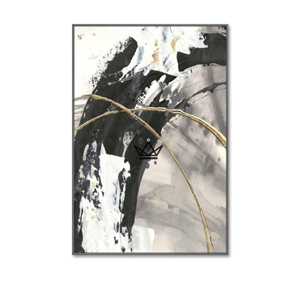 Peinture à l'huile sur toile XXL - Échos Chromatiques - - toile - Cadeau, Noël, Anniversaire, Original - Atelier Atypique