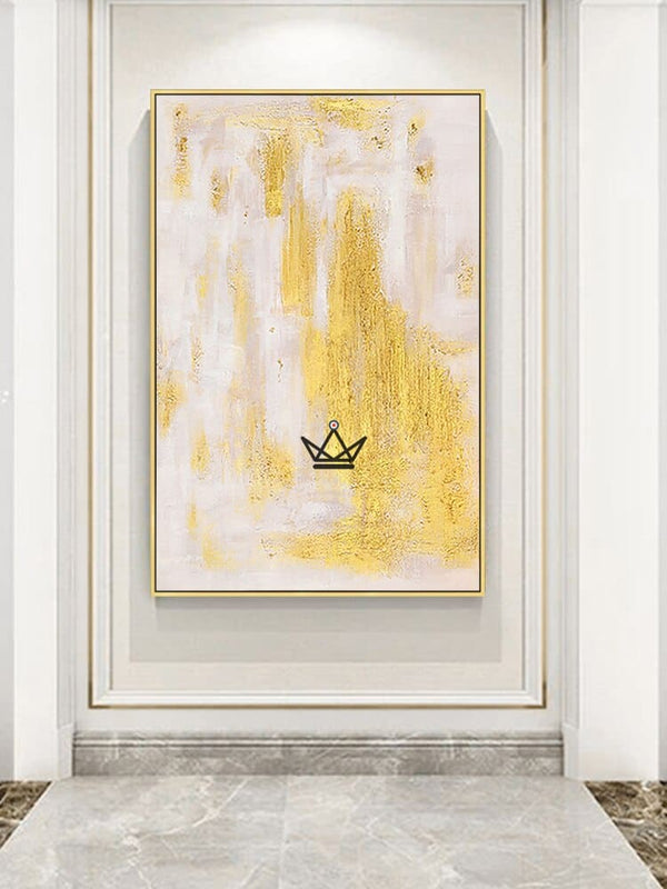 Peinture à l'huile sur toile XXL - Symphonie Lumineuse - - toile - Cadeau, Noël, Anniversaire, Original - Atelier Atypique