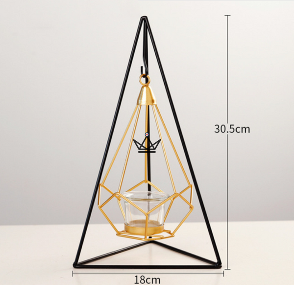 Bougeoir en suspension - GEOTRIK - Atelier Atypique