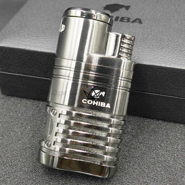 Briquet Chalumeau COHIBA - 4 Torches - NewPunch - Atelier Atypique