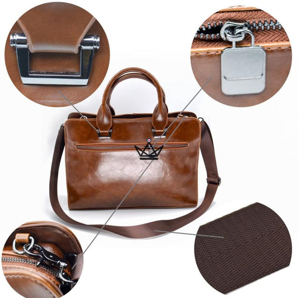 Sacoche vintage - ARCHIBALD - Atelier Atypique