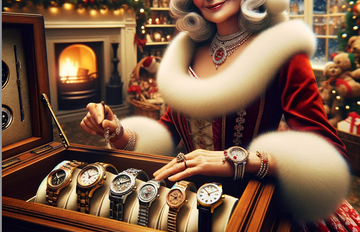 La Mère Noël : Une Passionnée de Montres de Luxe et de Remontoirs pour Montres Automatiques