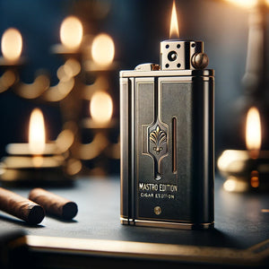 L'Art de Fumer un Cigare : Découverte du Briquet à Cigare Maestro Édition