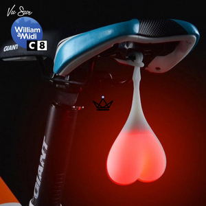 Bike Balls - Lampe pour vélo - Cadeau, Noël, Anniversaire, Original - Atelier Atypique