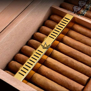 Humidificateur BAREZ — 158 × 17 × 18 mm, 40 Cigares, Cave Voyage | Cigare - ["maj-desc"] - Humidificateur - Cadeau, Noël, Anniversaire, Original, Fête des pères, fête des mères - Atelier Atypique