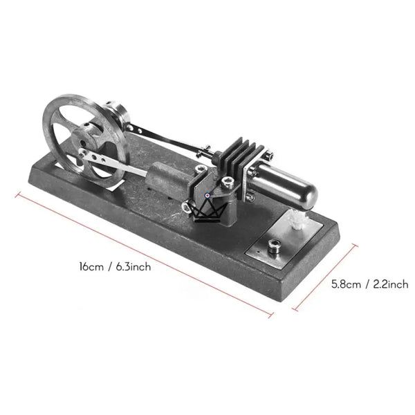 Moteur Stirling | Expérience éducative -  Kit à Monter DIY -  - DIY - Cadeau, Noël, Anniversaire, Original, Fête des pères, fête des mères - Atelier Atypique