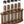 Humidor Quintett Akazienholz – 5 Tuben