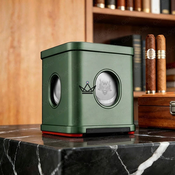Dragon Town Cube Tisch-Zigarrenschneider — 3 Schnitte