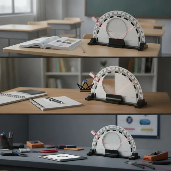 Optik-Demonstrator für Lichtreflexion und -brechung - DIOPTRA